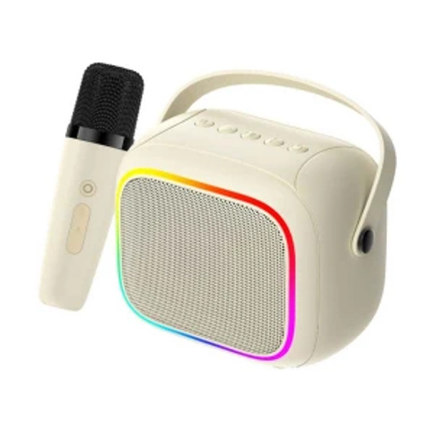 Havit Portable Wireless Karaoke Speaker with Microphone - Beige | SK818BT