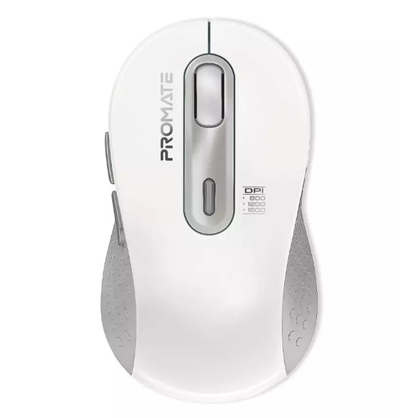 Promate Wireless Optical Mouse Dual Mode - White | KEN