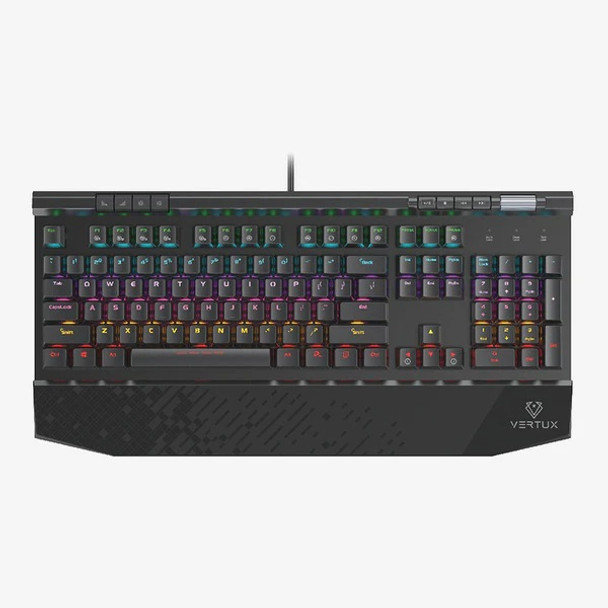 Promate Mechanical Gaming Keyboard Hyper Action - Black | TUNGSTEN Promate Mechanical Gaming Keyboard Hyper Action - Black | TUNGSTEN