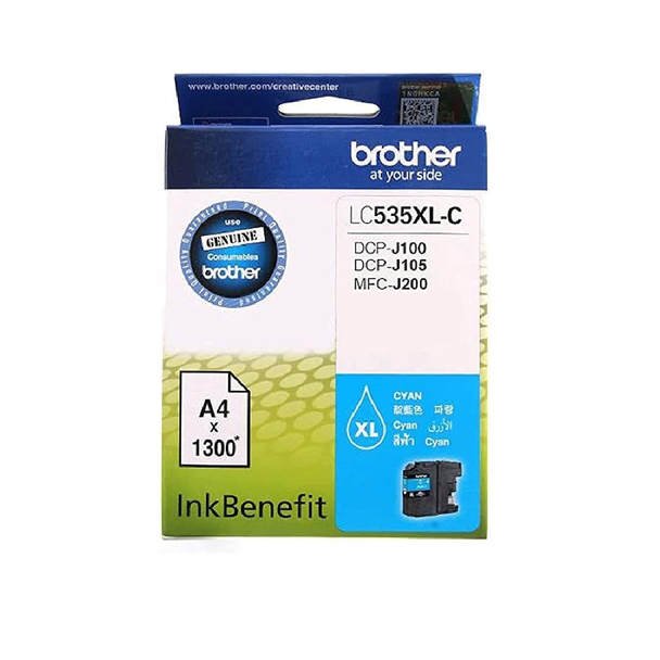 BROTHER LC535XL Original Ink - Cyan | LC535XL-CY