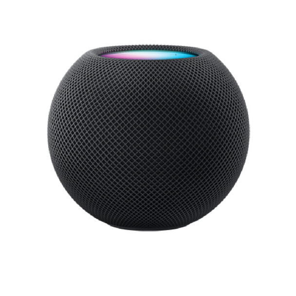 Apple HomePod mini Smart Speaker – 360° Audio, Siri Built-In, Black | MTJT3