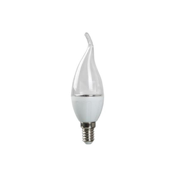 AEG 3+1 Free Powerlight Led Candle 5W, E14 Tail Cool White C