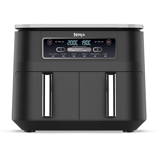 Ninja Foodi Dual Zone Airfryer Digital 7,6L 2470 Watts | AF300EU#