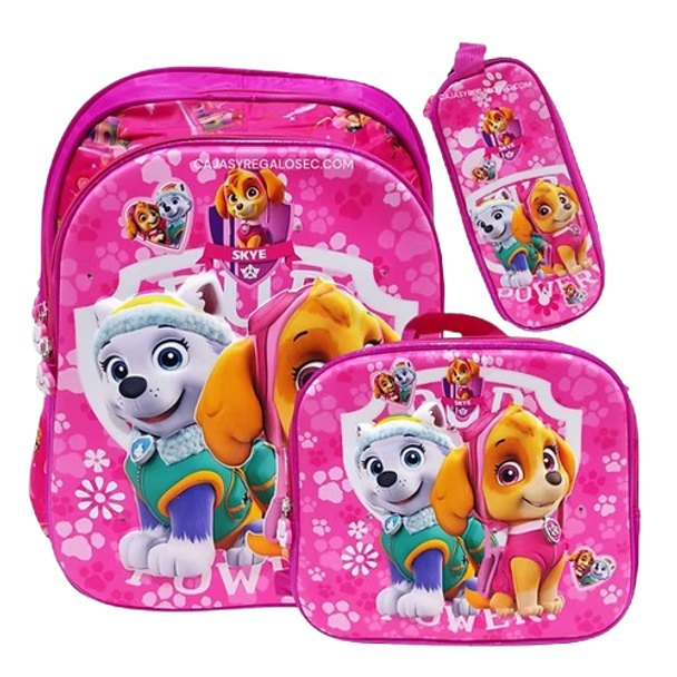PAW PATROL GIRL BACKPACK SET 16 inch | 466169-10