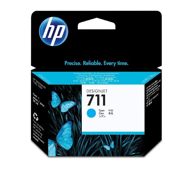 HP 711 29-ml DesignJet  Original Ink Cartridge - Cyan | CZ130A