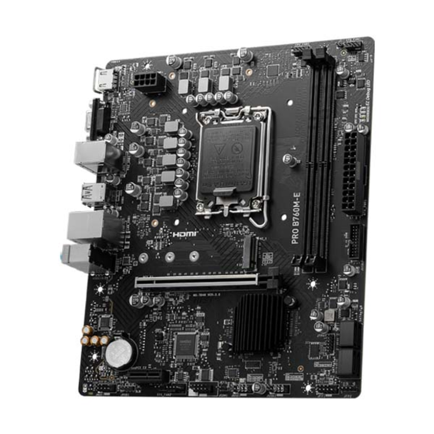 MSI PRO B760M-E DDR5 mATX Motherboard | 911-7D48-071