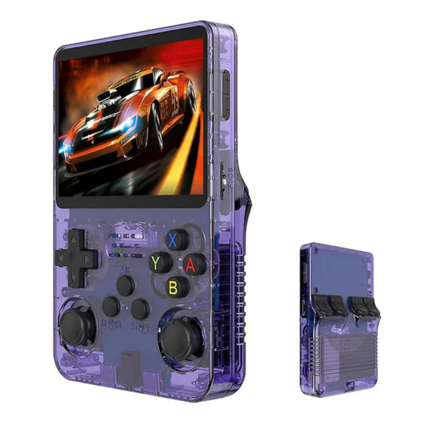 Retro Handheld Video Game Console 3.5" – IPS Screen, Multi-Emulator, Portable Gaming Device | R36S
