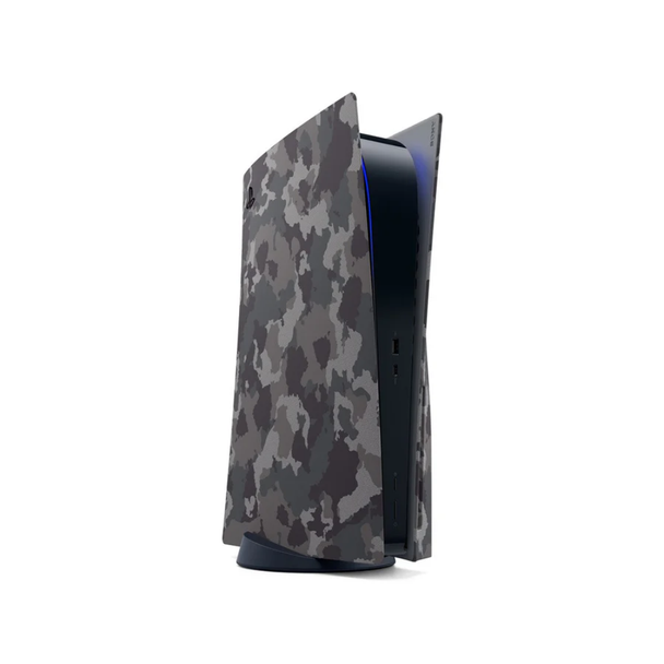 PLAYSTATION PS5 Console Cover Grey Camouflage | CFI-ZCA-CB1W06