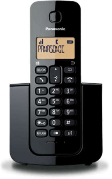 Panasonic Caller - Cordless Telephone - Black | KX-TGB110