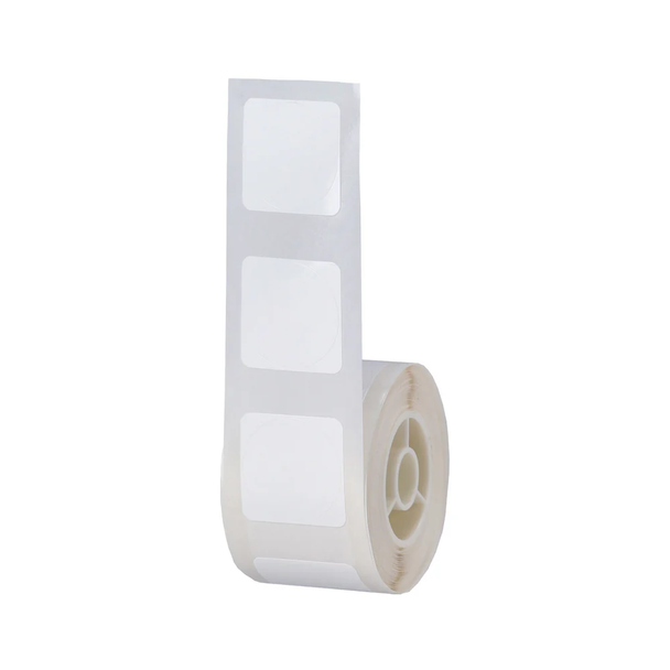 NIIMBOT D101 White Round Thermal Label - 225 Label/Roll -  25x25mm
