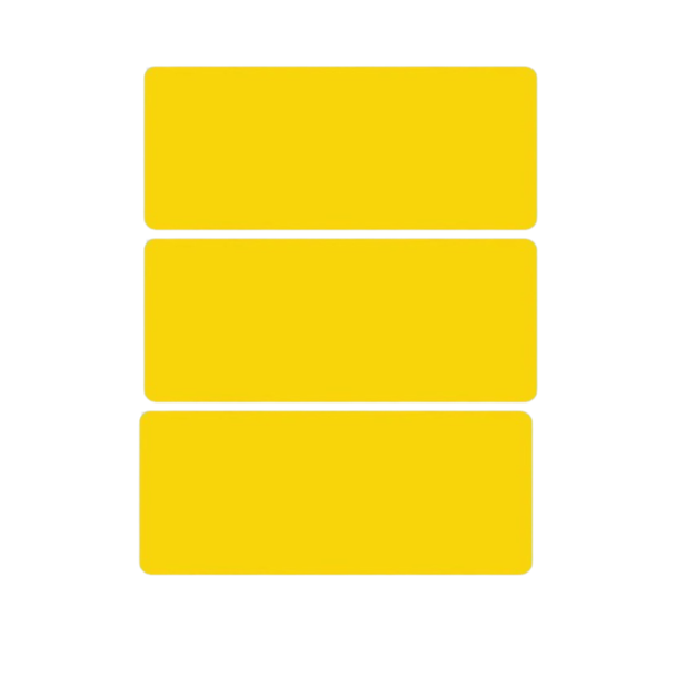 NIIMBOT D101 Yellow Thermal Label - 110 Label/Roll -  25*60mm