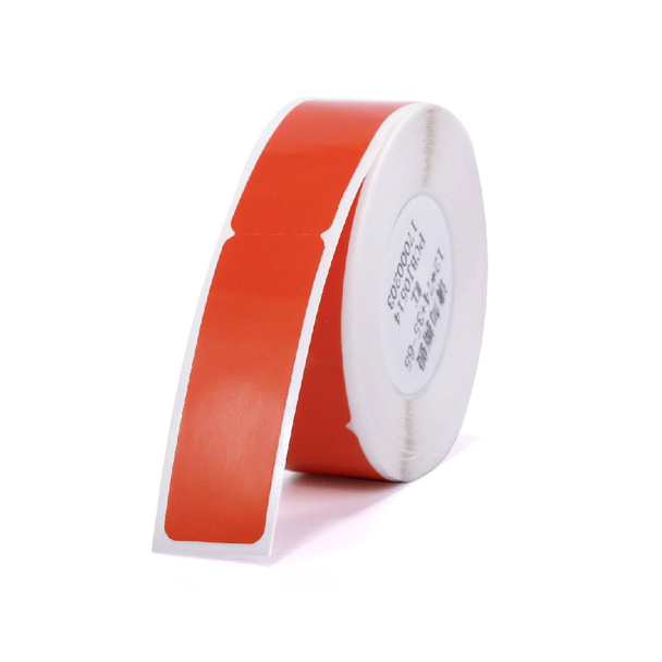 NIIMBOT D11/D110/D101 RedThermal Label - 65 Label/Roll -  12.5x74+35mm