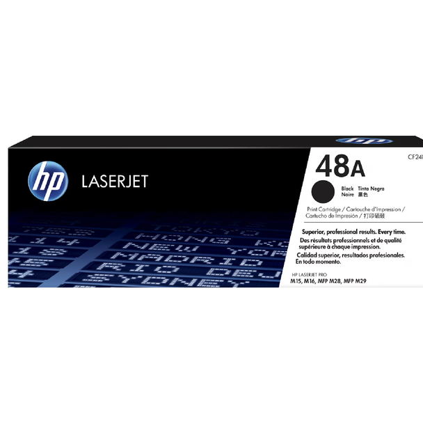 HP 48A Original LaserJet Toner Cartridge - Black | CF248A HP 48A Original LaserJet Toner Cartridge - Black | CF248A