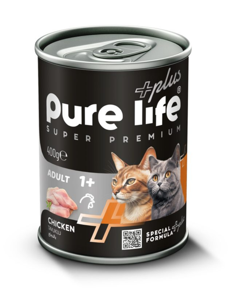Pure Life Cat Wet Food Super Premium Chicken - 400g | PLC-400-CH