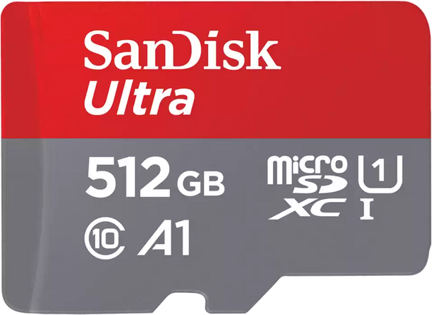 SanDisk Ultra microSDXC UHS-I Card 512GB - 150MB/s | SDSQUAC-512G-GN6MA