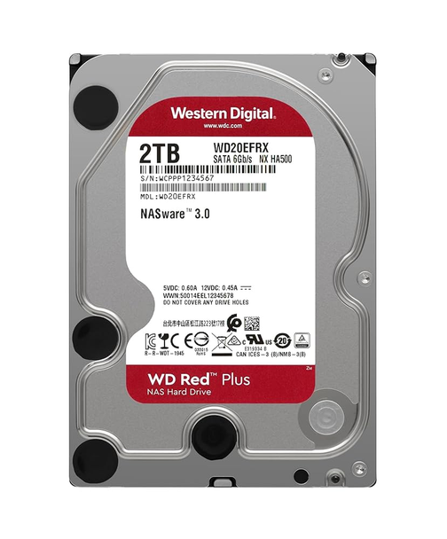WD RED PLUS 2TB 3.0 SATA NAS INTERNAL HDD | WD20EFPX