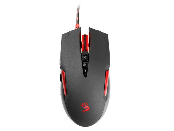 Bloody(wired) Mouse with Metal Feet USB Black | V2M