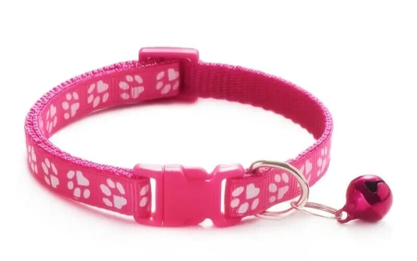 Sunro Pet Collar with Bell - Adjustable Safety Cat & Small Dog Collar, Pink(1 Piece) Sunro Pet Collar with Bell - Adjustable Safety Cat & Small Dog Collar, Pink(1 Piece)