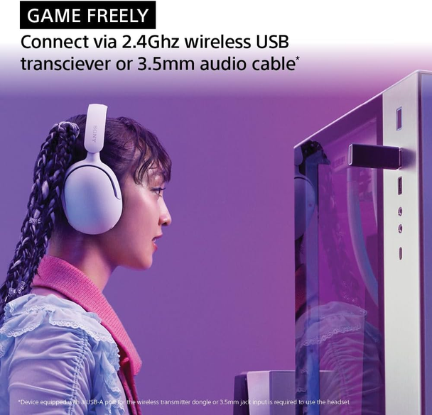 Sony Inzone H5 Wireless Gaming Headset | WH-G500