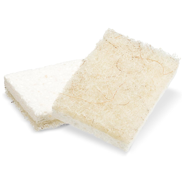Full Circle Cleana Colada, Coconut Scrubber Sponges - Set of 2 | FC19149