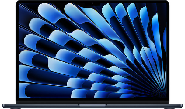 Apple MacBook Air 13.6" Liquid Retina Laptop -  M4 Chip with 10-Core CPU - RAM 24GB - SSD 512GB - 10-Core GPU - Midnight | MC6C4