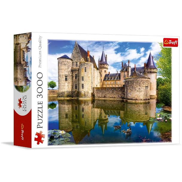 Trefl Puzzle: Castle in Sully-sur-Loire, France - 3000 Pieces | 33075