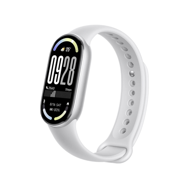 Xiaomi Smart Band 10 - 1.72" AMOLED Fitness Tracker with Heart Rate & SpO₂ Monitoring - White