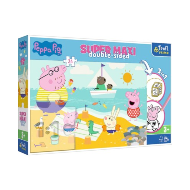 Trefl Happy Peppa Pig Puzzle - 24 Pieces | 41010