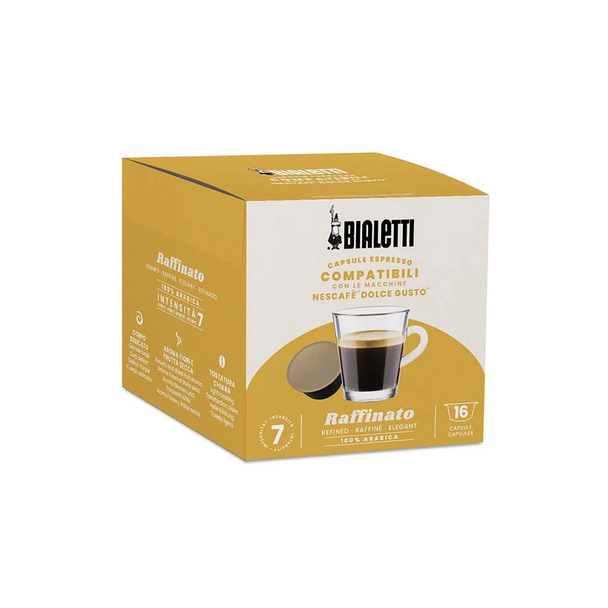 Bialetti 16 PCS Nespresso Compatible Aluminum Raffinato Capsules | 96080440