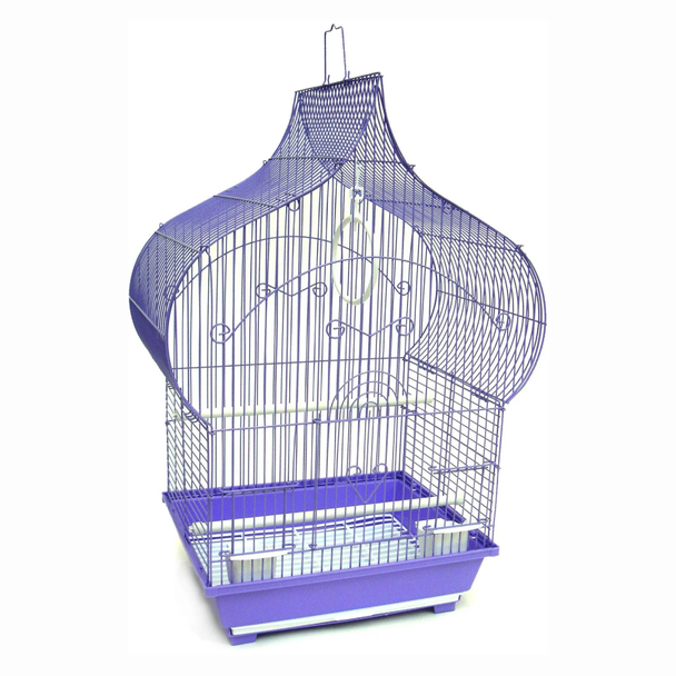 Special Canary Cage - Purple Base with Accessories Special Canary Cage - Purple Base with Accessories