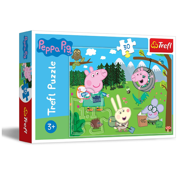 Trefl Peppa Pig & Friends Puzzle - 30 Pcs | 18245