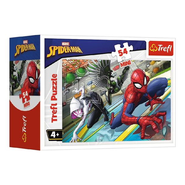 Trefl Spider-Man Time Puzzle - 54 Mini Pcs | 54164