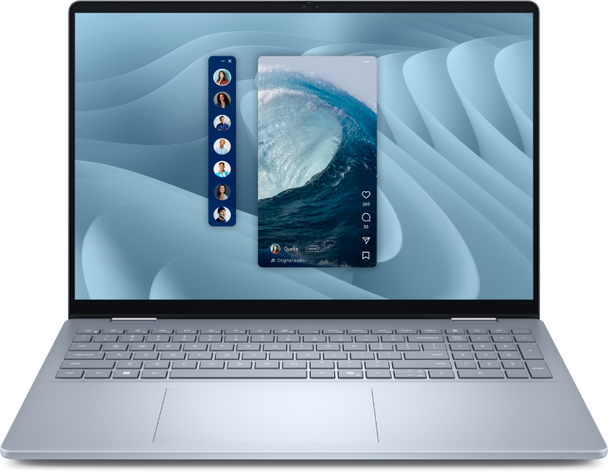 Dell Plus 2-in-1 16" 2K Touch Screen Laptop - Intel Core Ultra 7 - 16GB RAM - 1TB SSD