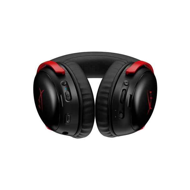 HyperX Cloud III S Wireless Gaming Headset - Black/Red | A59Z0AA
