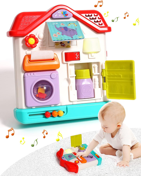 Mola Montessori Sensory Activity House Toy | HE898600