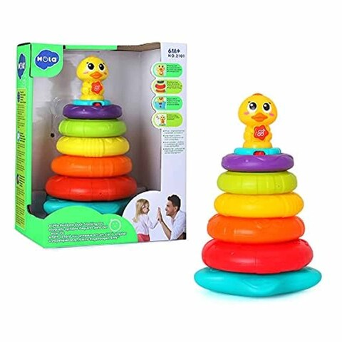 Mola Duck Stacking Rings Baby Toy | 2101