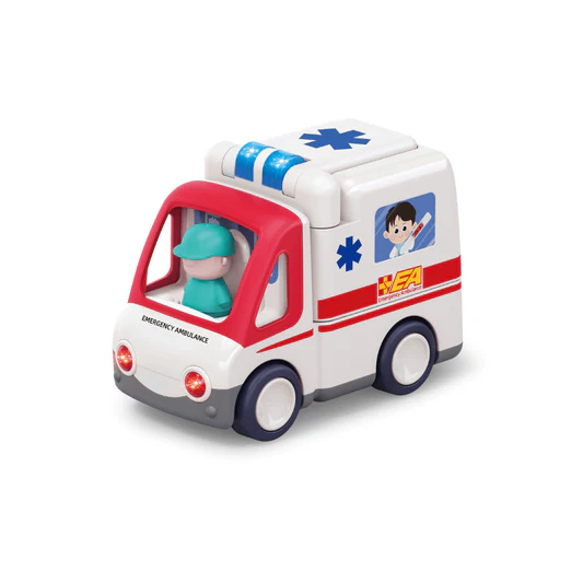 Mola Toy Ambulance Playset with Medical Tools & Figures | E9997