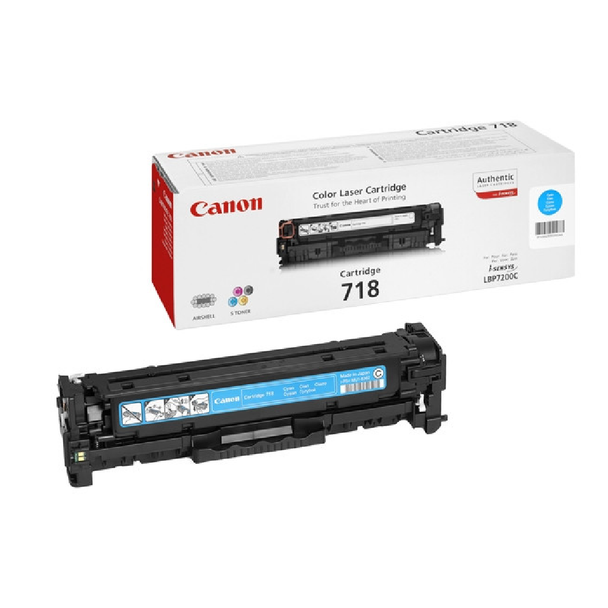 Canon 718 Original Toner - CYAN | 718CY
