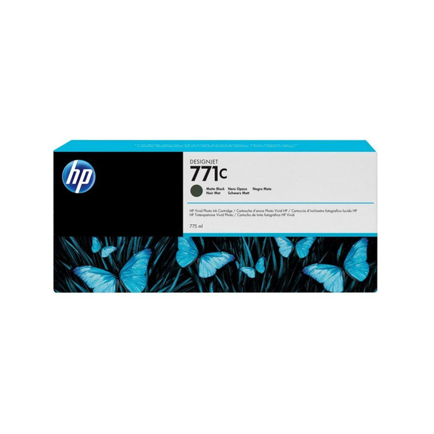 HP 771C 775-ml Original DesignJet Ink Cartridge - Matte Black | B6Y07A