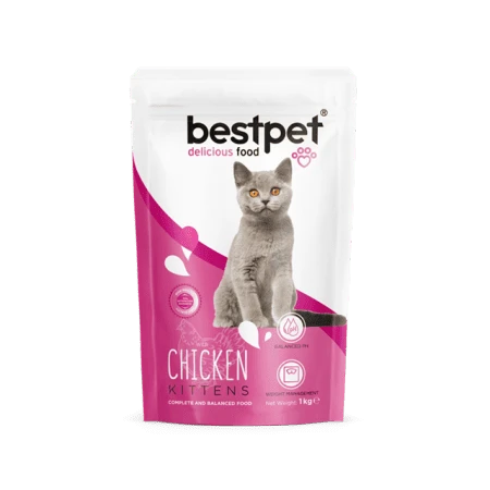 Best Pet Kitten Chicken + Rice Dry Cat Food 1 Kg | P5526