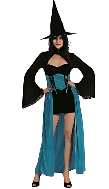 Witch Costume (Dress & Hat) | 093060