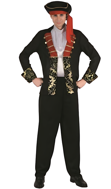 Pirate Costume (Coat, Pants, Jabot & Hat) | 093085 Pirate Costume (Coat, Pants, Jabot & Hat) | 093085