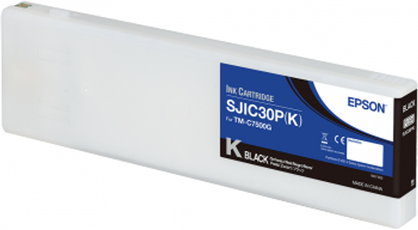 Epson SJIC30P(K): Ink cartridge for ColorWorks C7500G (Black) | C33S020639