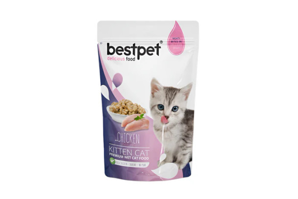 Bestpet Cat Kitten Chicken In Jelly 85 Grs | P0030