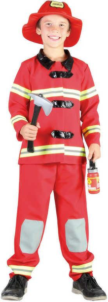 Fireman Costume - Small Size | 87508 Fireman Costume - Small Size | 87508