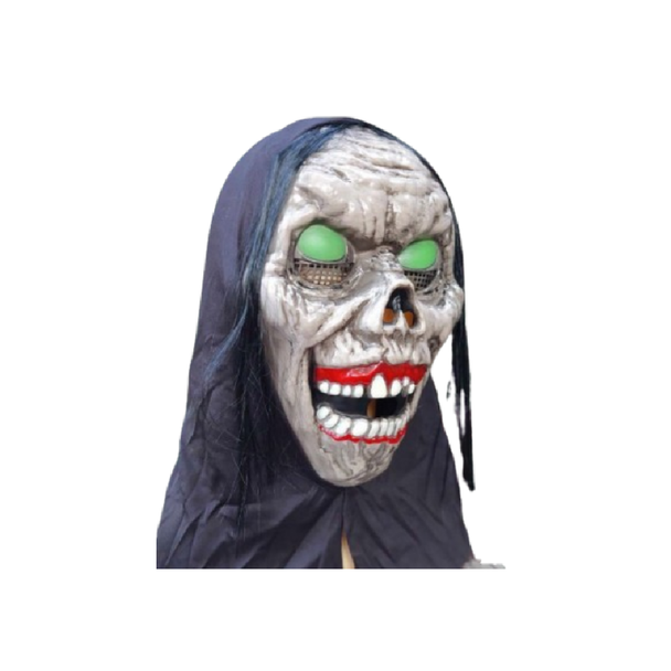 Halloween Scary Skull Skeleton Face Mask - White | AL4095