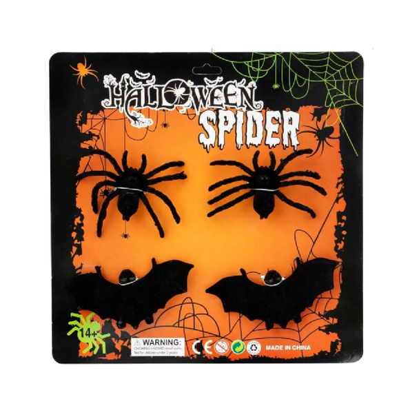 Halloween Decoration Bats & Spiders | AL2637