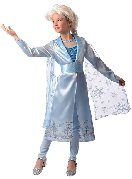 Ice Princess Costume (Jacket, Top, Belt, Legging, Two Veils) - Medium Size | 091465-LE0007 Ice Princess Costume (Jacket, Top, Belt, Legging, Two Veils) - Medium Size | 091465-LE0007