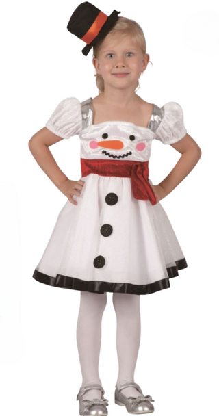 Snowwoman Costume (Dress, Headband) - INFANT (80-92CM) | 092639