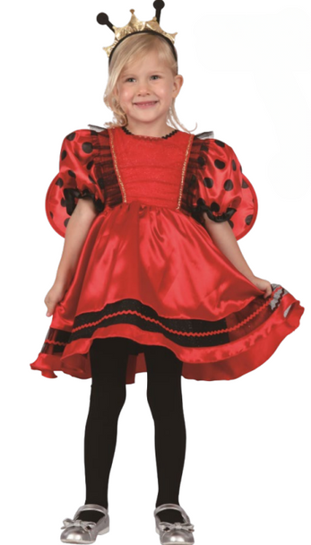 Ladybug Costume (Dress, Headband, Wings) - INFANT (80-92CM) | 092612